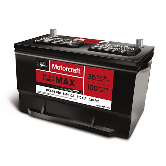  Motorcraft max Ford Battery that's been tested
